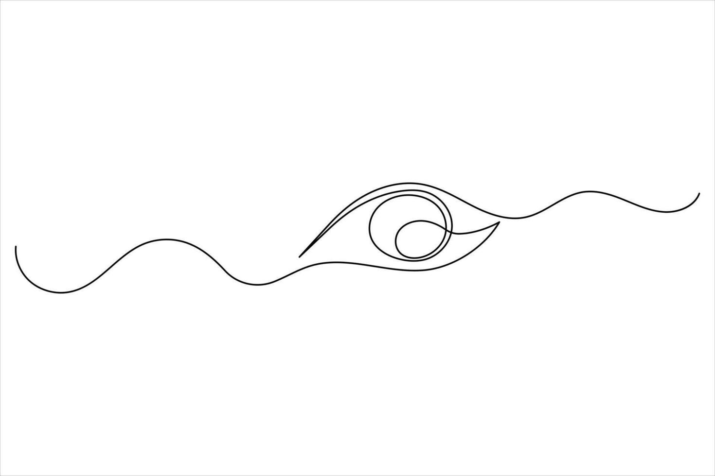 Human eye one icon design vector