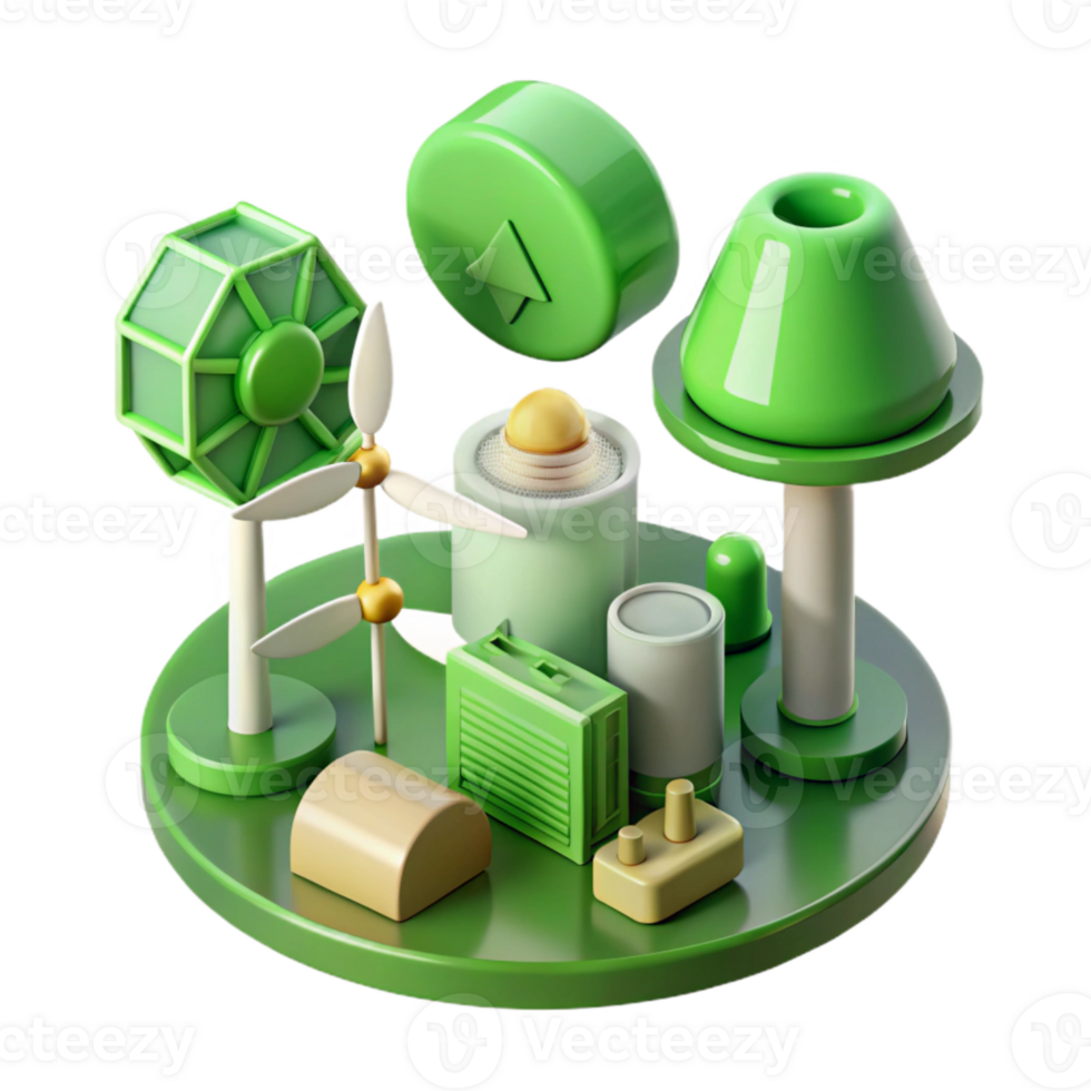 dramatic rustic Green Energy Sources Diagram Transparent genuine png