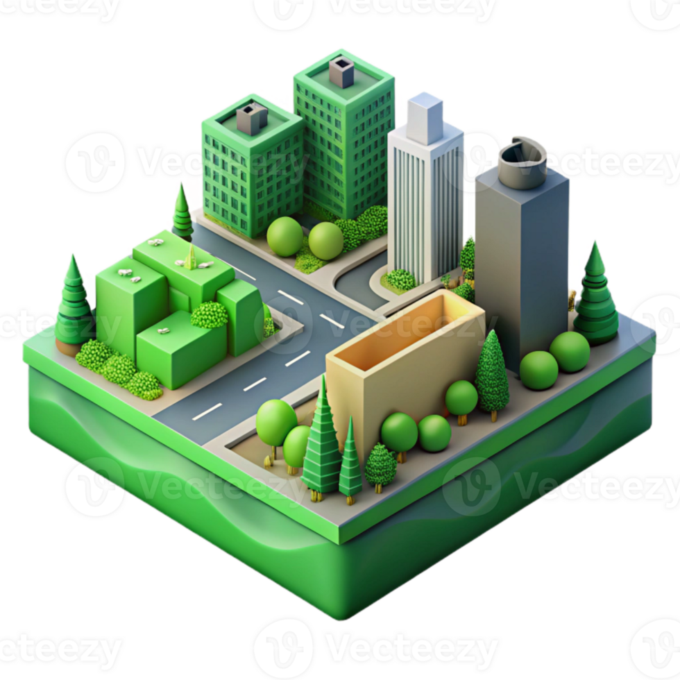 elegant vintage Green Infrastructure for Resilient Urban Spaces Transparent Background original png