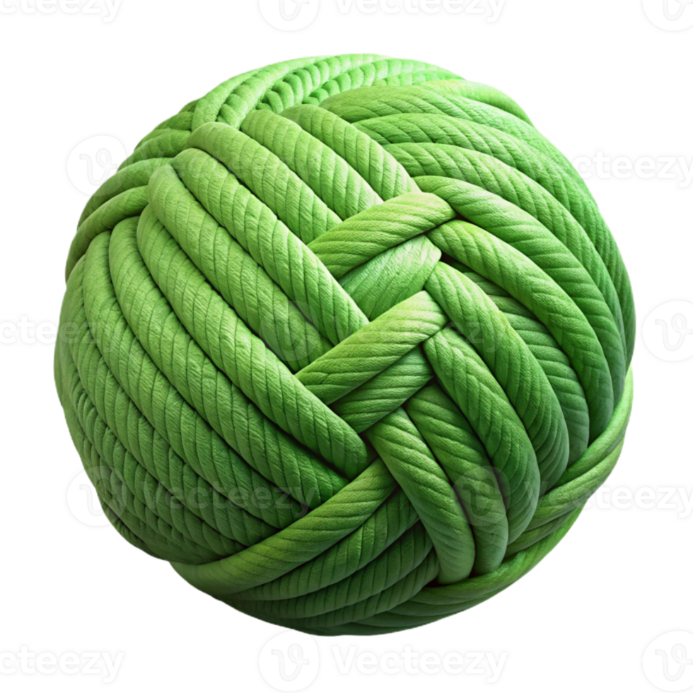 wonderful rustic Green Knitted Wool Yarn Swatch Cutout premium png