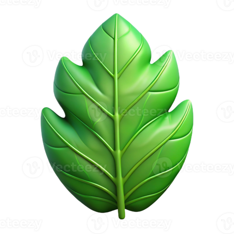 impressive artistic Green Leaf Pattern Cutout with Transparent Background high quality png