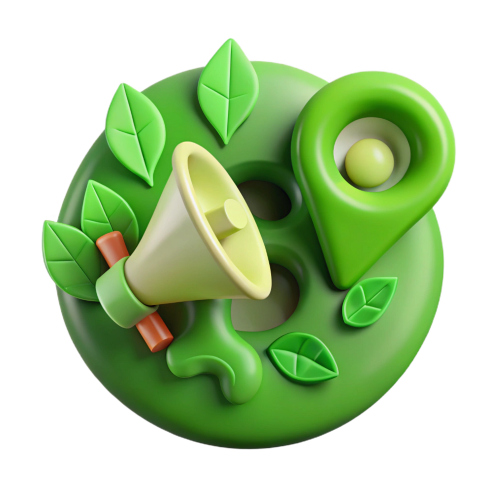 wonderful classic Green Marketing Strategies Cutout Promotional Material genuine png