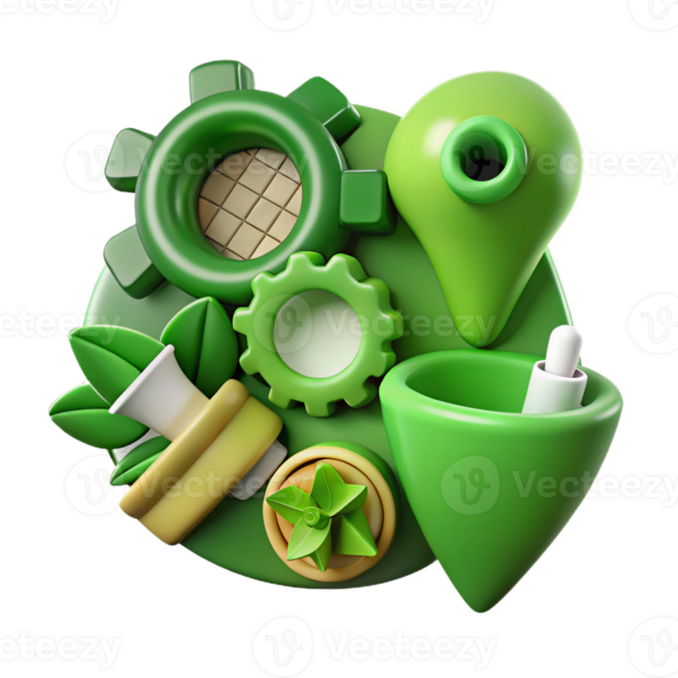 extraordinary vintage Green Marketing Strategies Cutout Promotional Material high resolution png