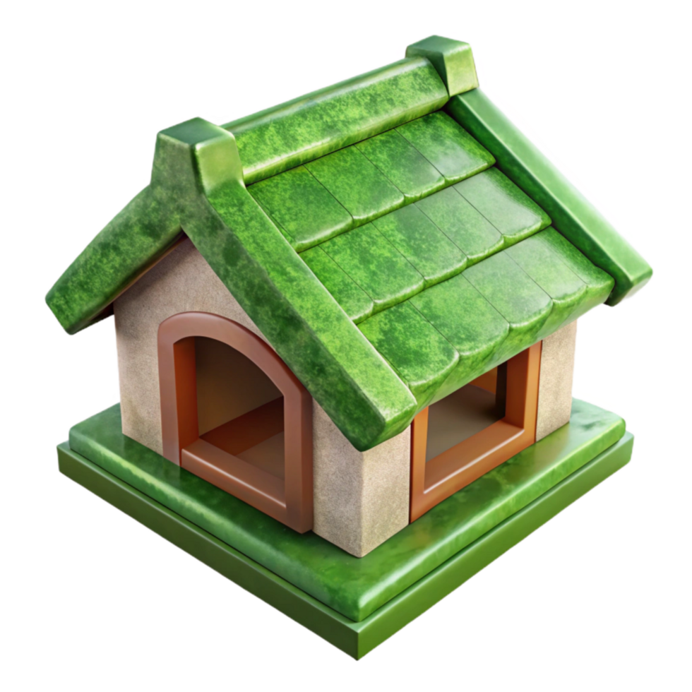 stunning rustic Green Roof Architecture Cutout png