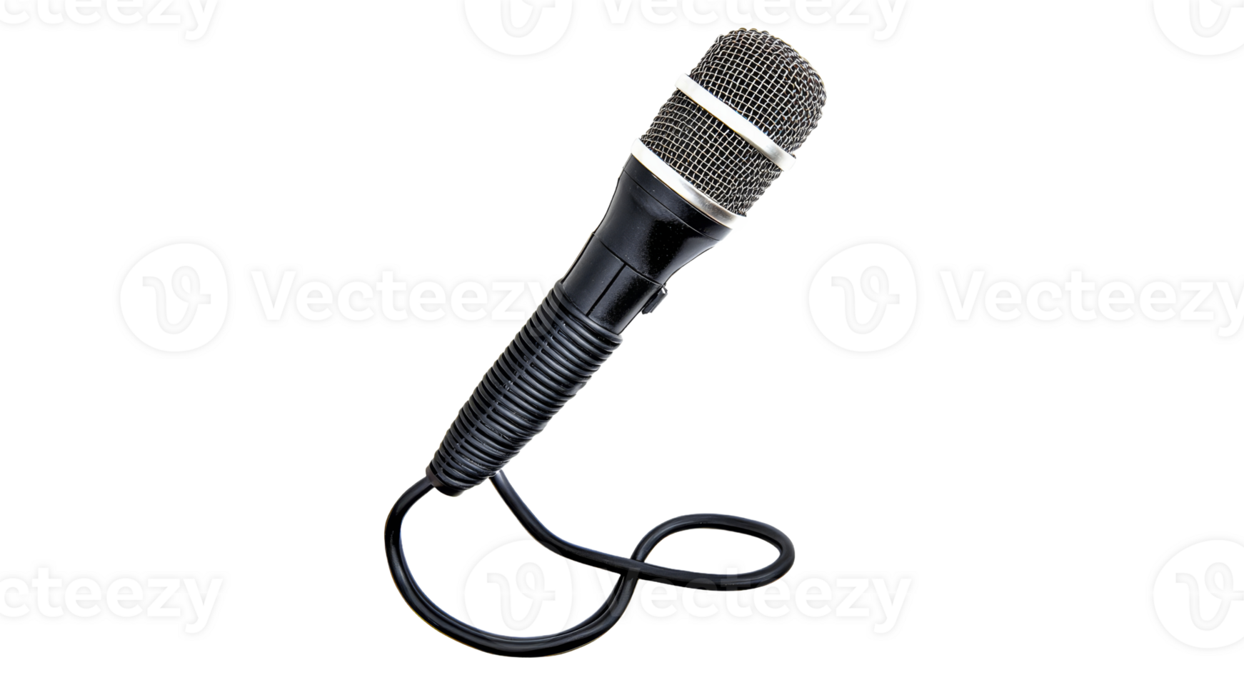 Corded microphone for audio use png