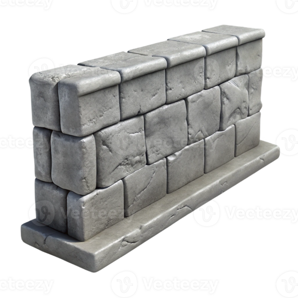 vibrant modern Grey Concrete Canal Wall Detail Cutout high resolution png
