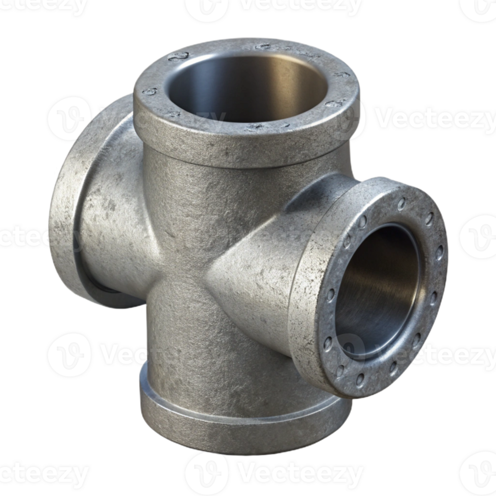 stunning classic Grey Metal Pipe Connector Close Up Cutout high quality png