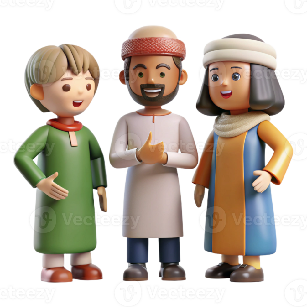serene modern Group of People Speaking Different Languages Isolated original png