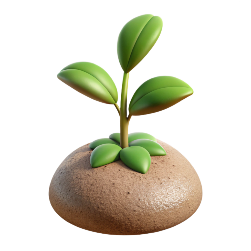 stunning artistic Growing Plant Timelapse Sequence Transparent Background premium png