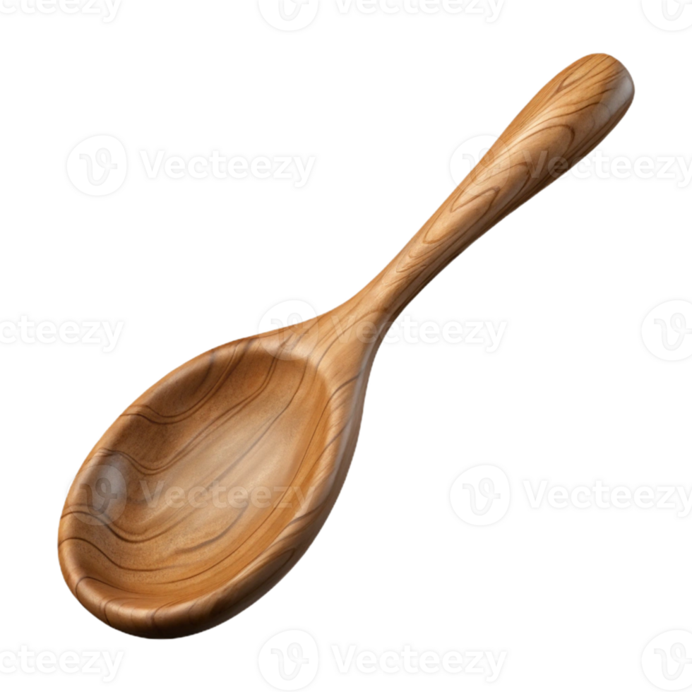 extraordinary modern Hand Carved Wooden Spoon Rustic Style Isolated exclusive png