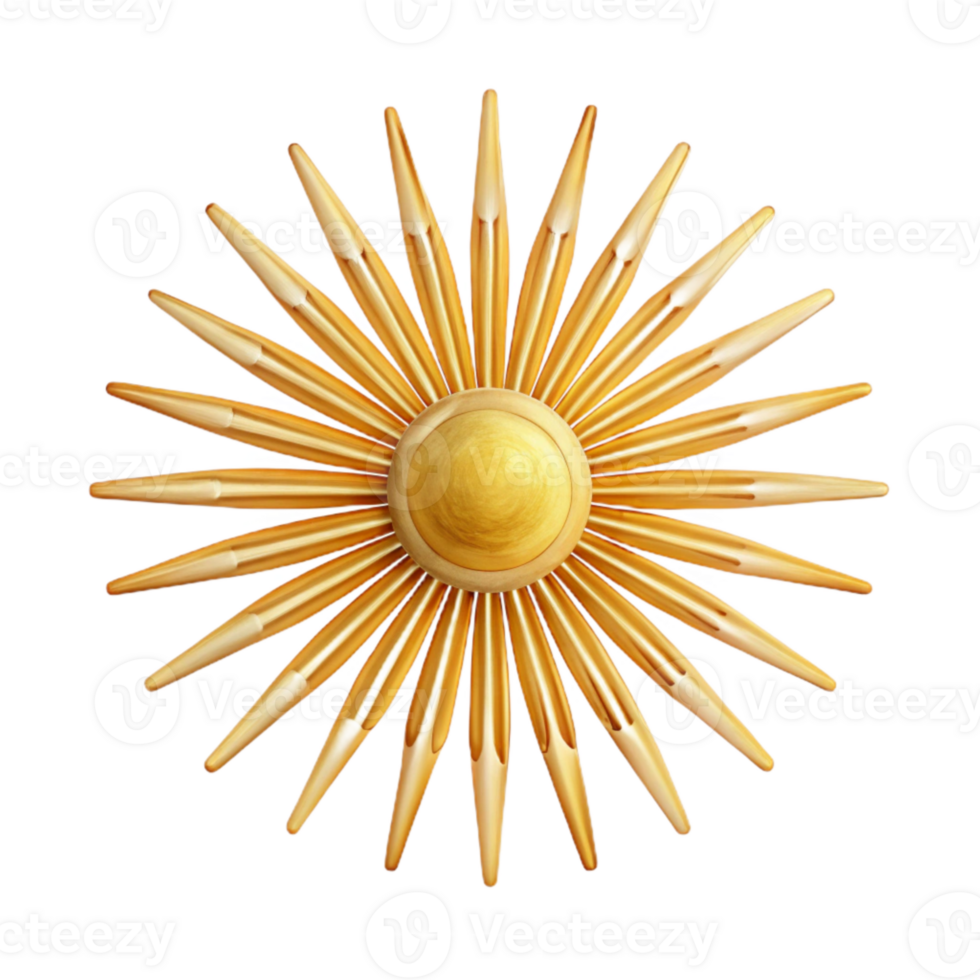 magnificent rustic Hand Drawn Sunburst Radiant Lines Transparent Background png