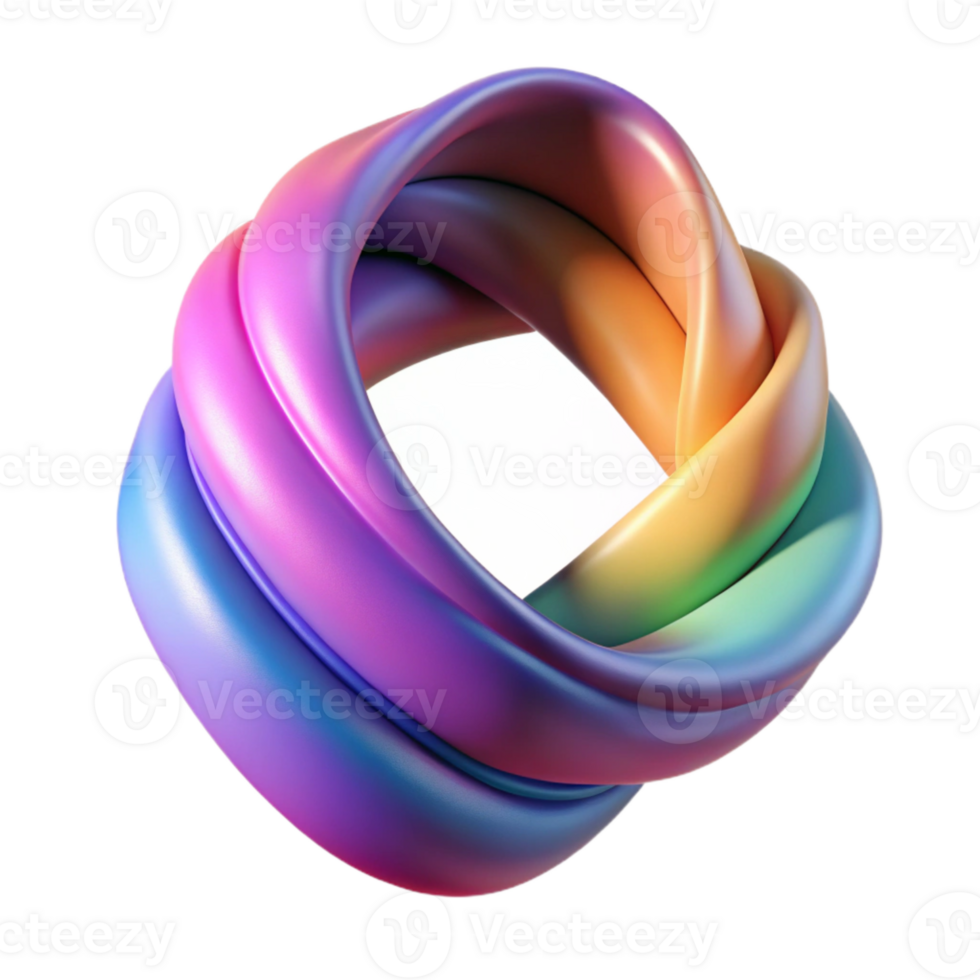 extraordinary contemporary Hand Dyed Silk Ribbon with Gradient Color Isolated high resolution png