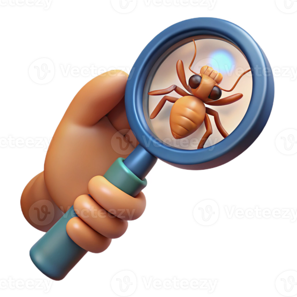 extraordinary modern Hand Holding Magnifying Glass Isolated high resolution png