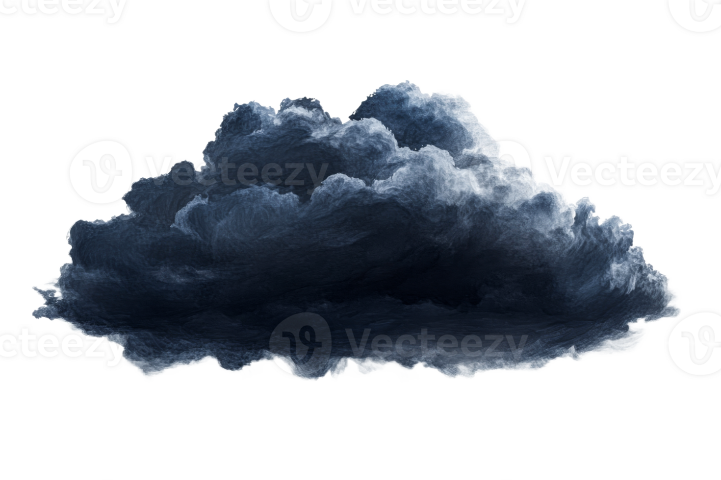 Dark storm cloud hovering against white background png