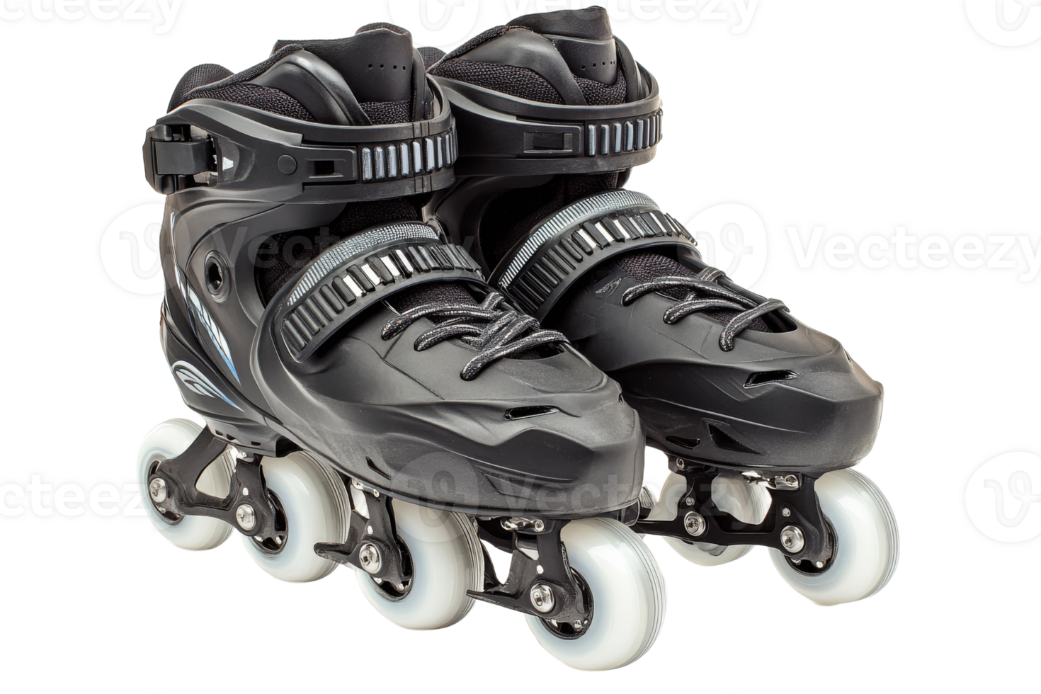Inline skates designed for recreational use png