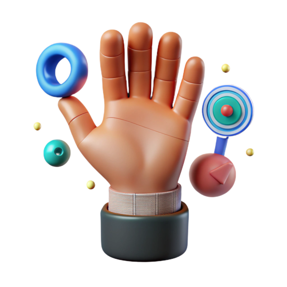 extraordinary vintage Hand Manipulating Virtual Object with Gestures Cutout exclusive png