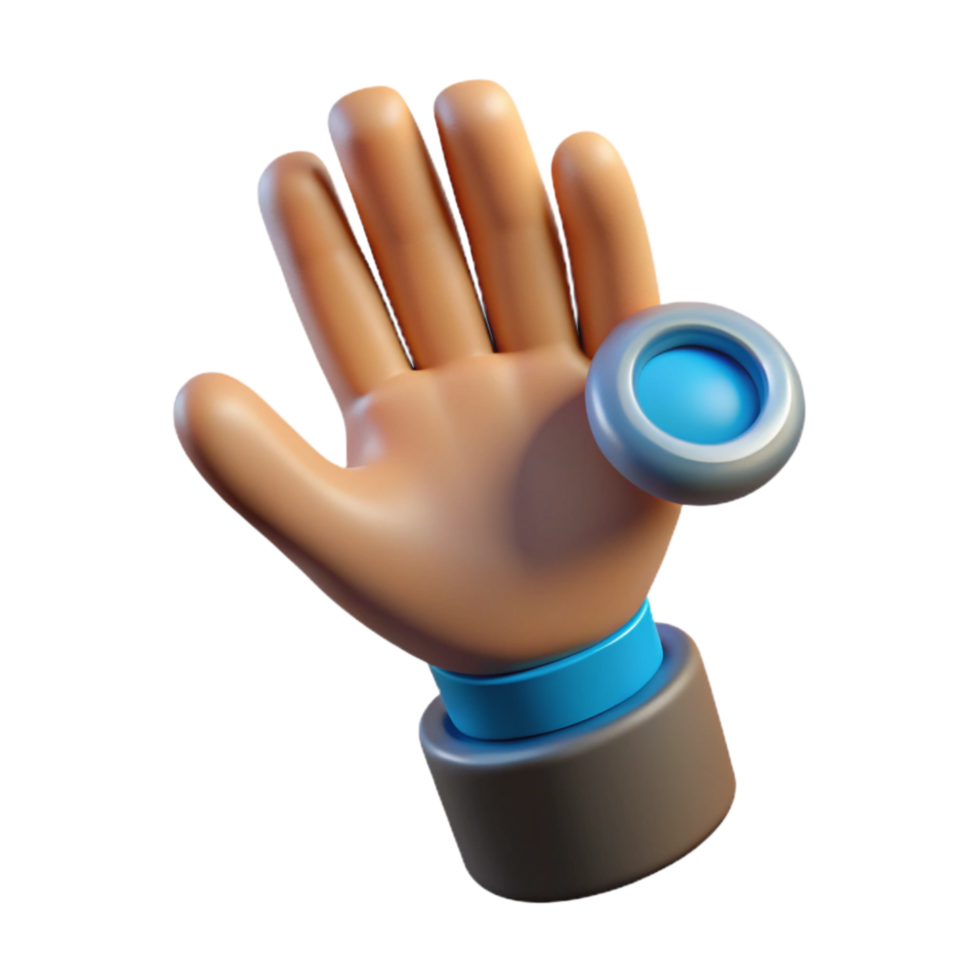 magnificent classic Hand Reaching for Virtual Object Cutout professional png