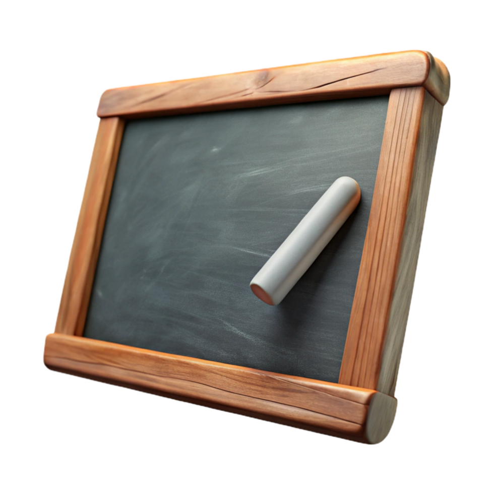 magnificent modern Hand Writing with Chalk on Blackboard in Foreign Language Transparent Background premium png