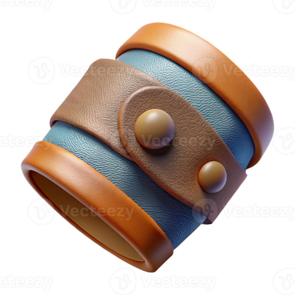 vibrant artistic Haptic Feedback Sleeve Cuff Detail Isolated png