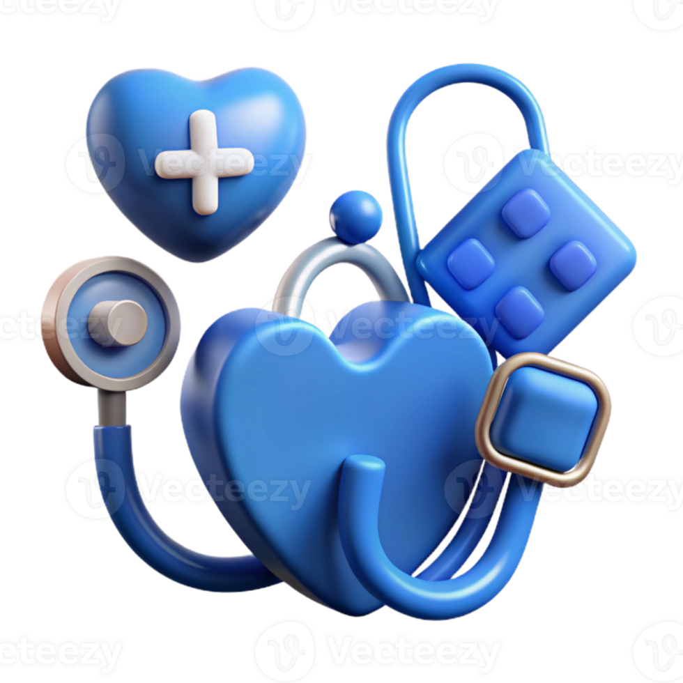 extraordinary abstract Healthcare Symbols Set Blue Background Transparent genuine png