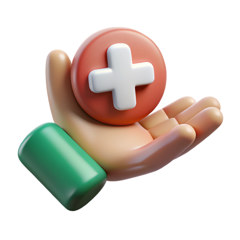 stunning contemporary Helping Hand Offering Medical Aid Cutout Transparent Background high quality png