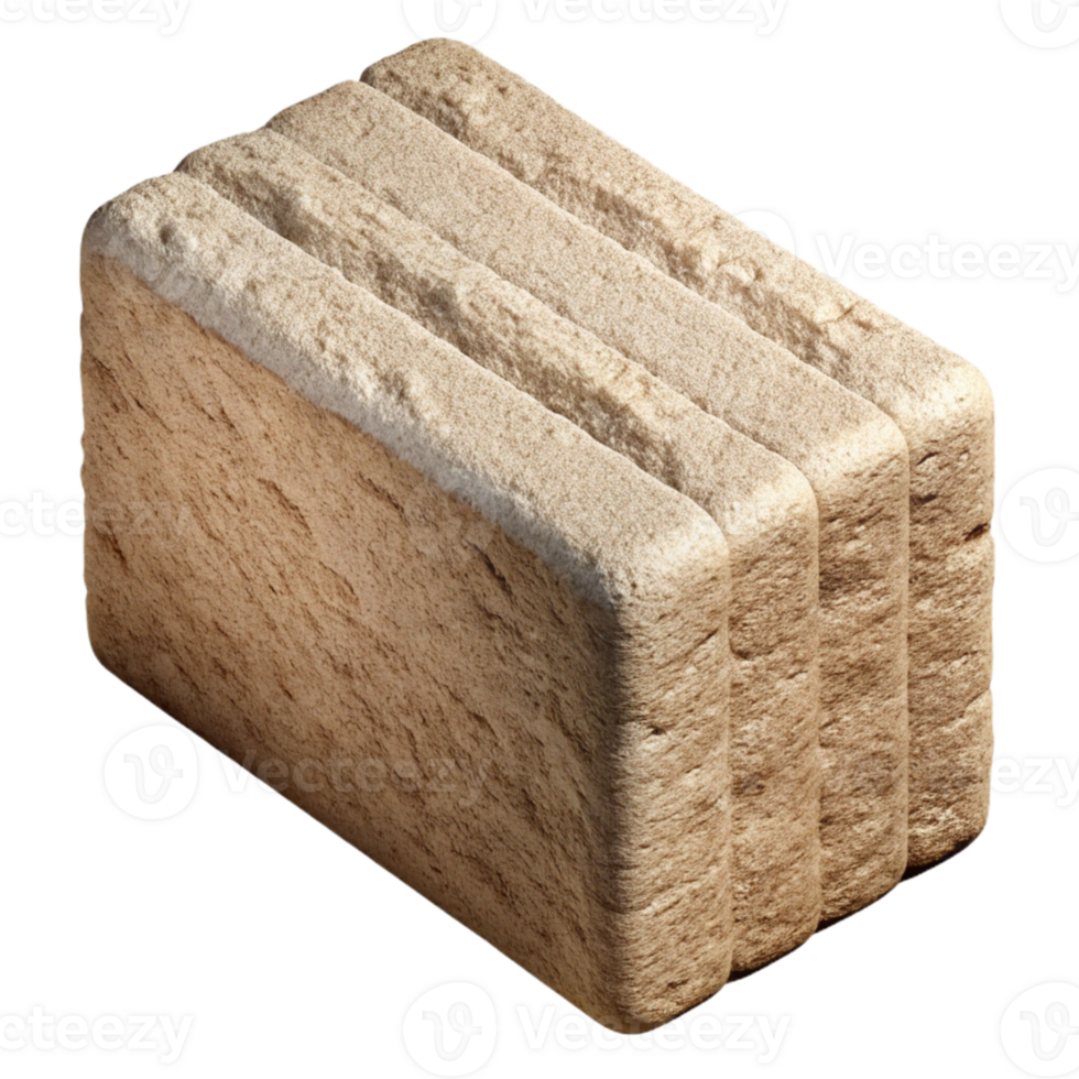 stunning abstract Hempcrete Wall Insulation Detail Close Up Isolated authentic png