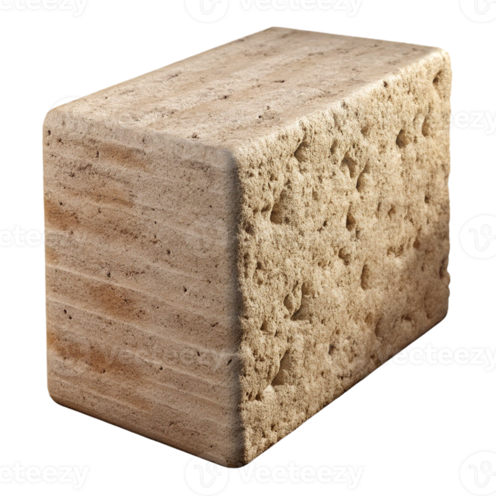serene classic Hempcrete Wall Section Rough Texture Cutout Element high resolution png