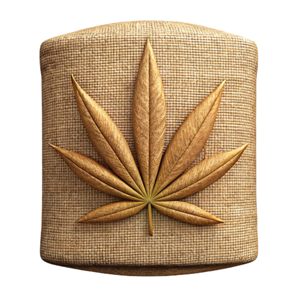 vibrant traditional Hemp Fabric Texture Woven Pattern Isolated detailed png