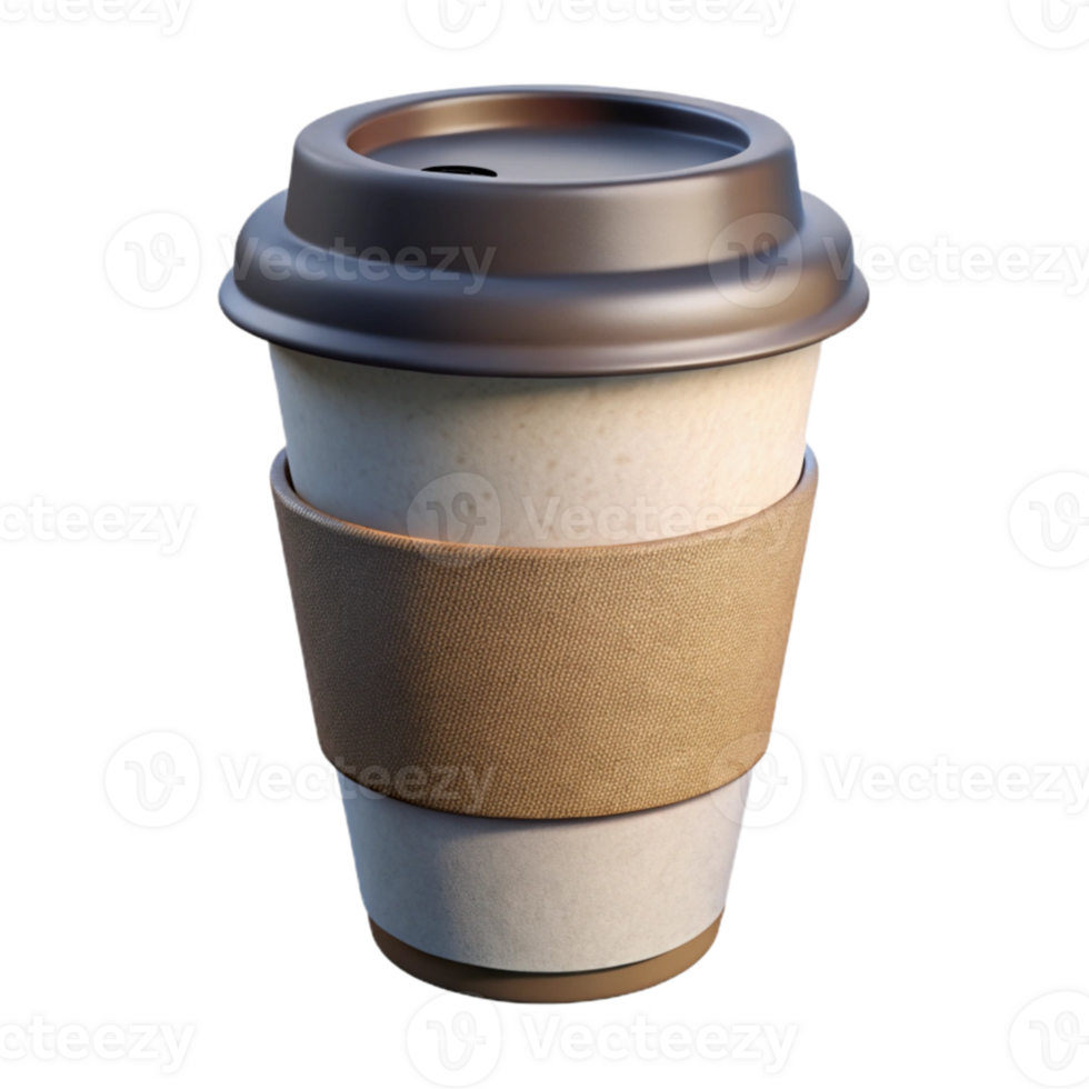 extraordinary artistic Hipster Coffee Cup White Isolated high resolution png