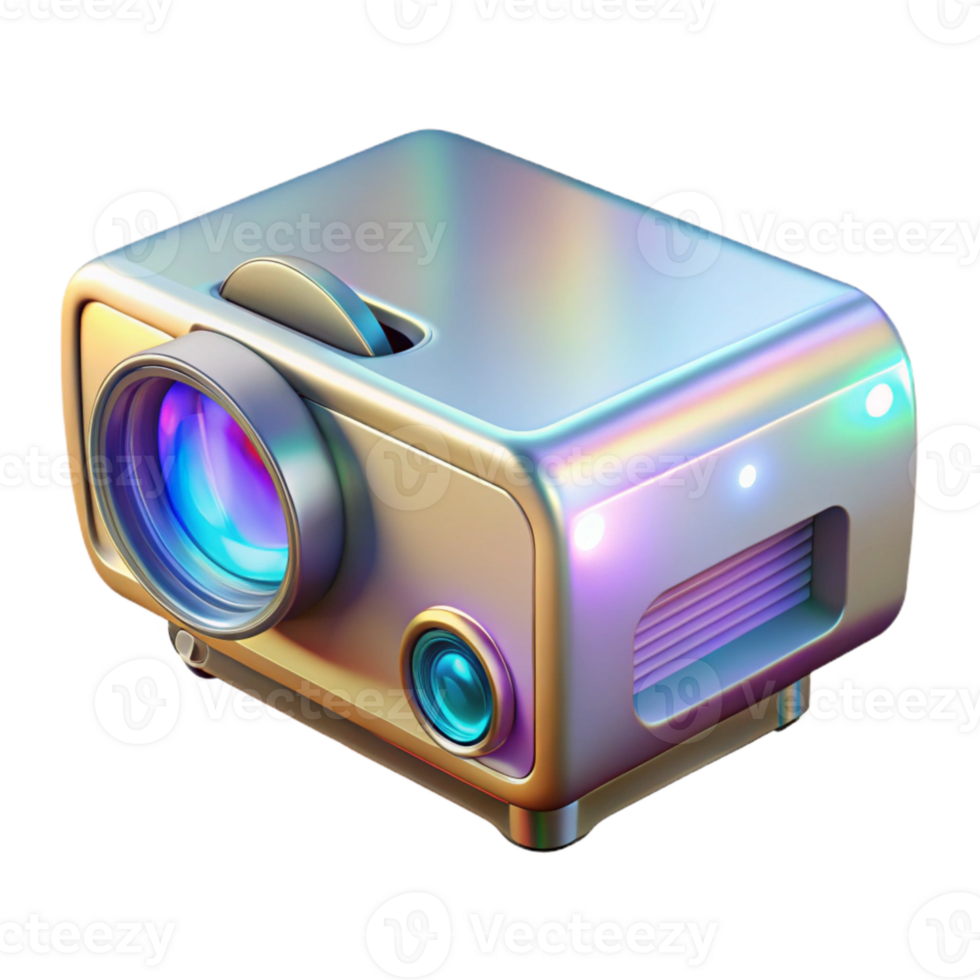 wonderful rustic Hologram Projector Device Front View Transparent Background png
