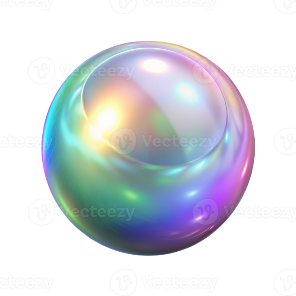 beautiful traditional Holographic Glow Transparent Background Soft Light png