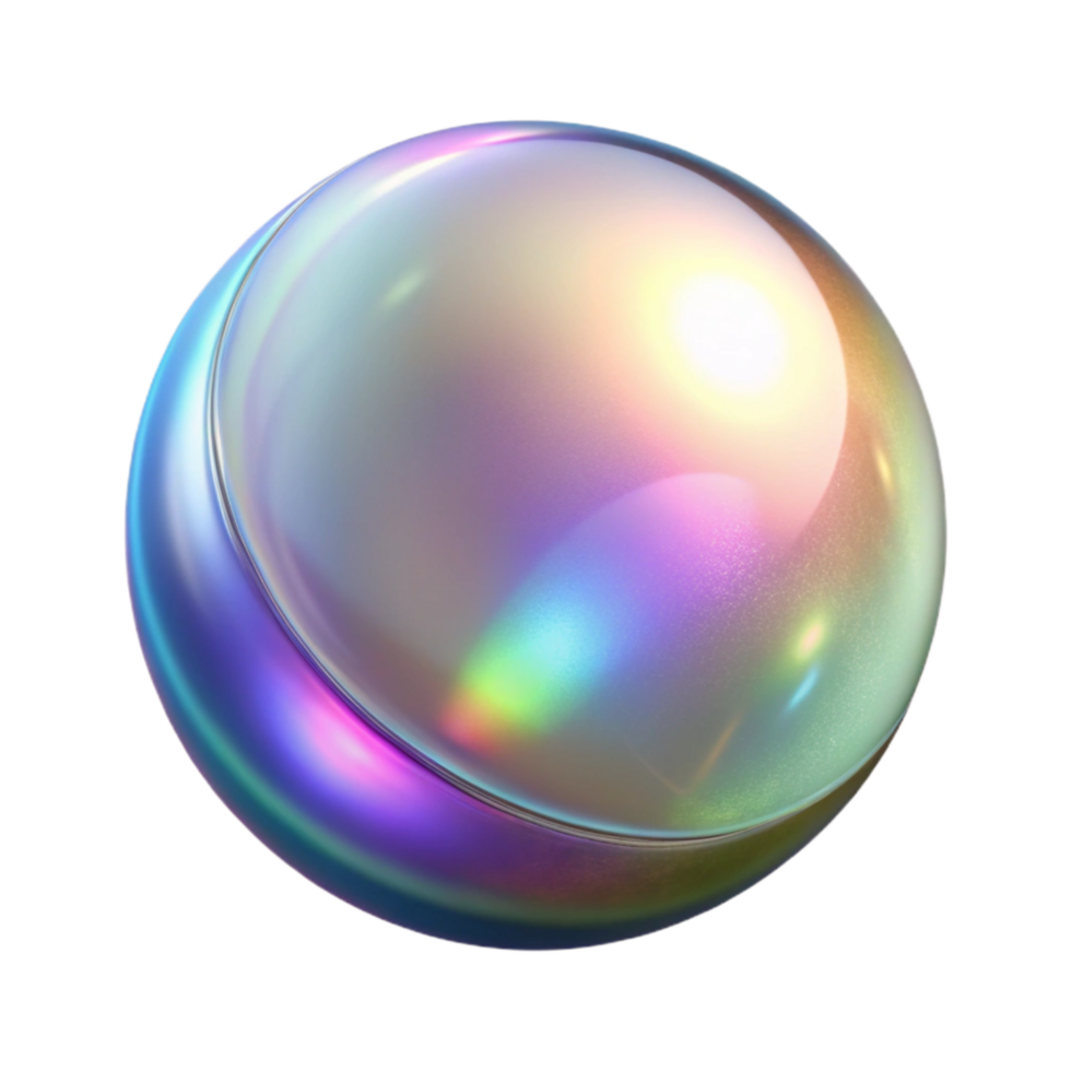 vibrant traditional Holographic Lens Flare Transparent Background Isolated genuine png