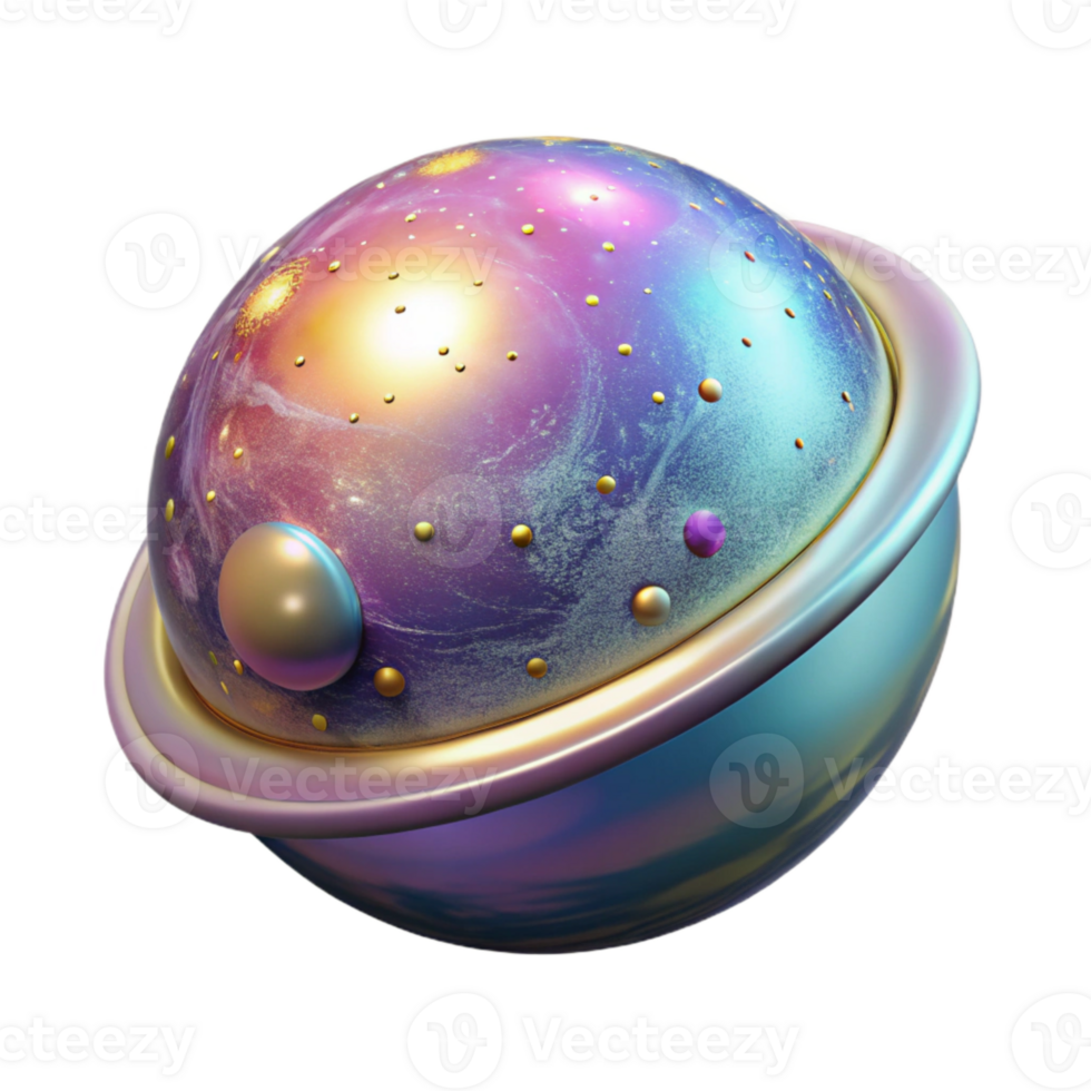 stunning abstract Holographic Planetarium Projection Stars and Galaxies Isolated high resolution png