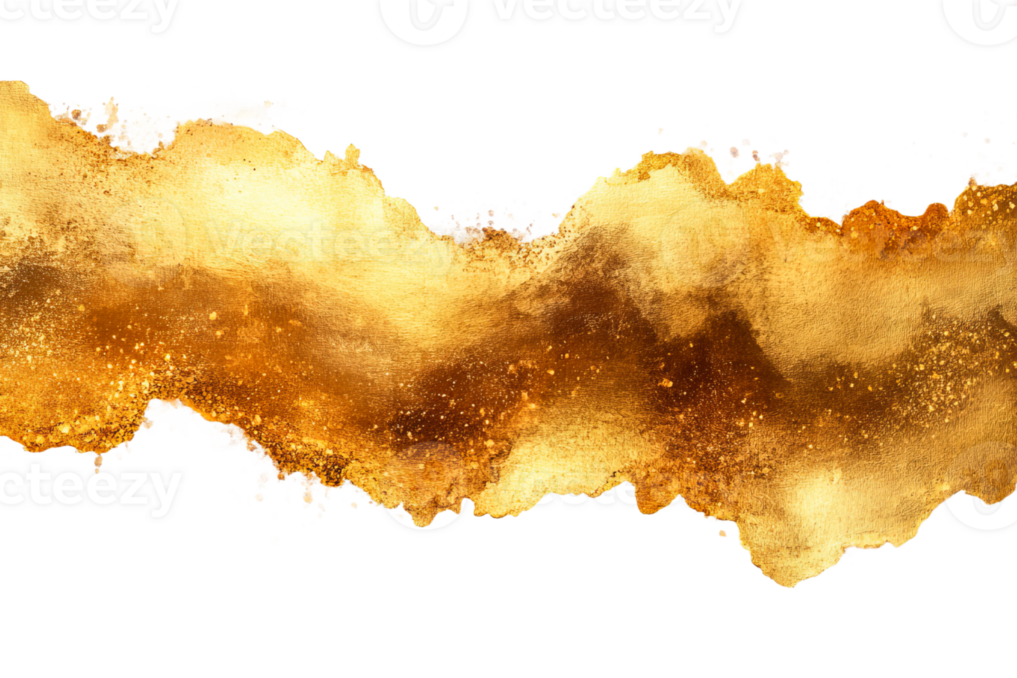 Golden abstract texture with smooth blend png
