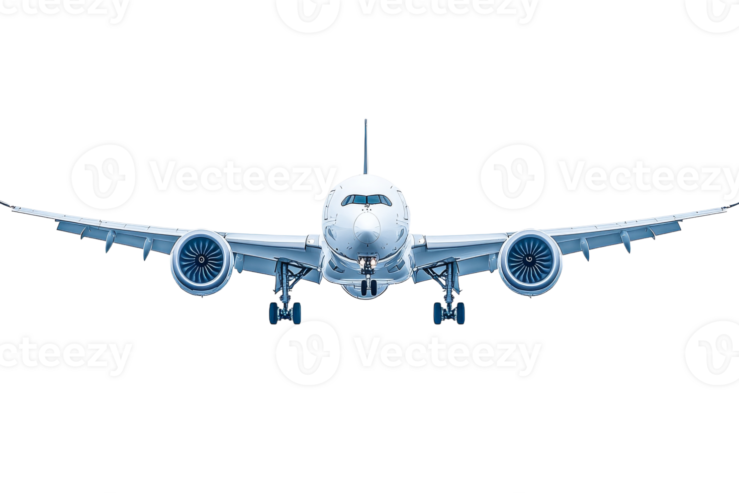 Aircraft in flight against white background png