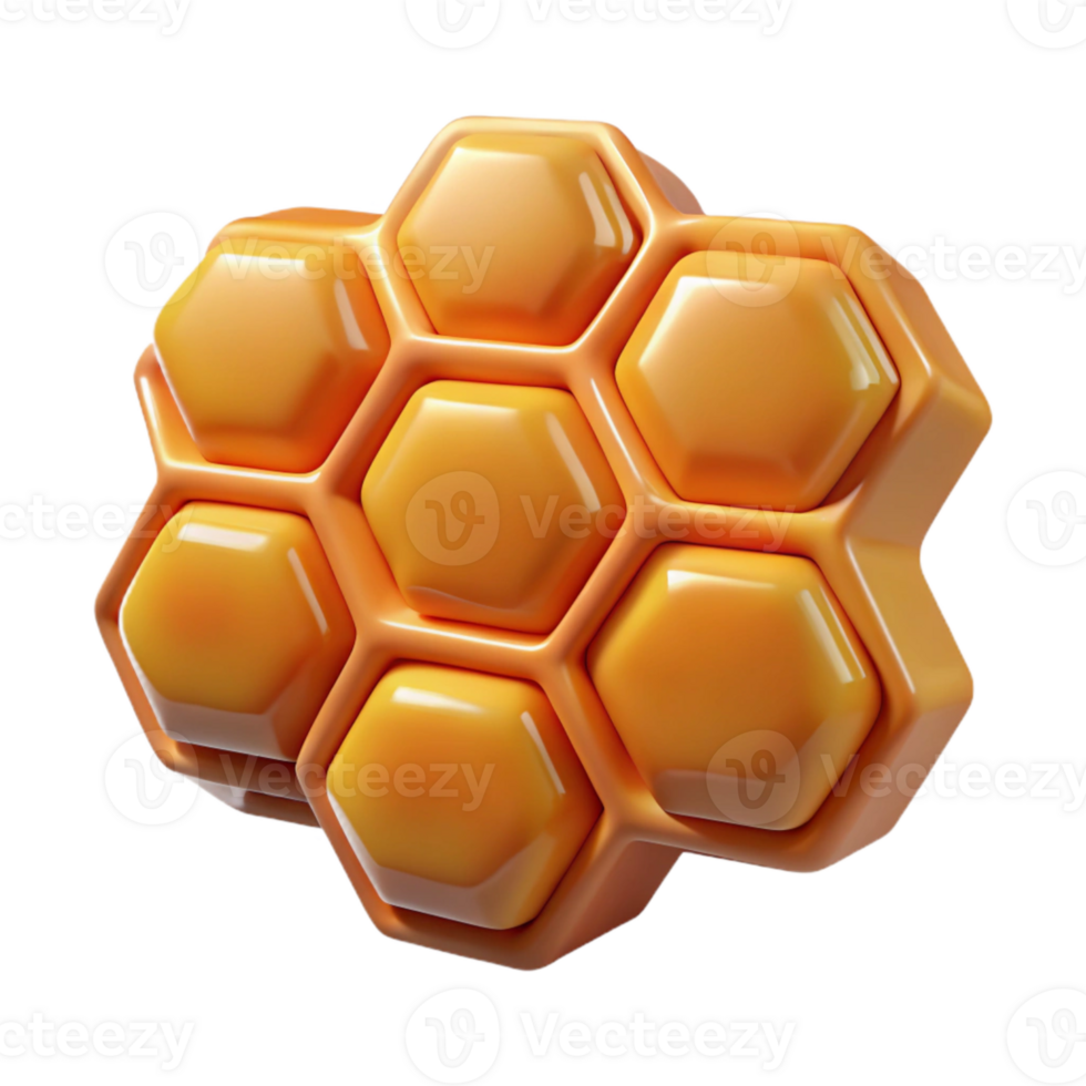 stunning rustic Honeycomb Structure Isolated with Warm Lighting high resolution png