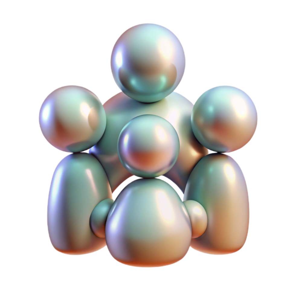 impressive classic Human Bond in Abstract Design Transparent Background original png