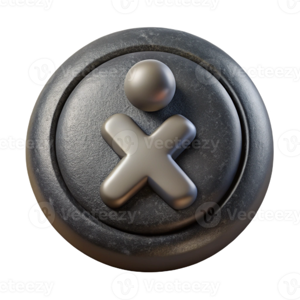 elegant contemporary Human Cloning Ethical Dilemma Icon Black Isolated professional png