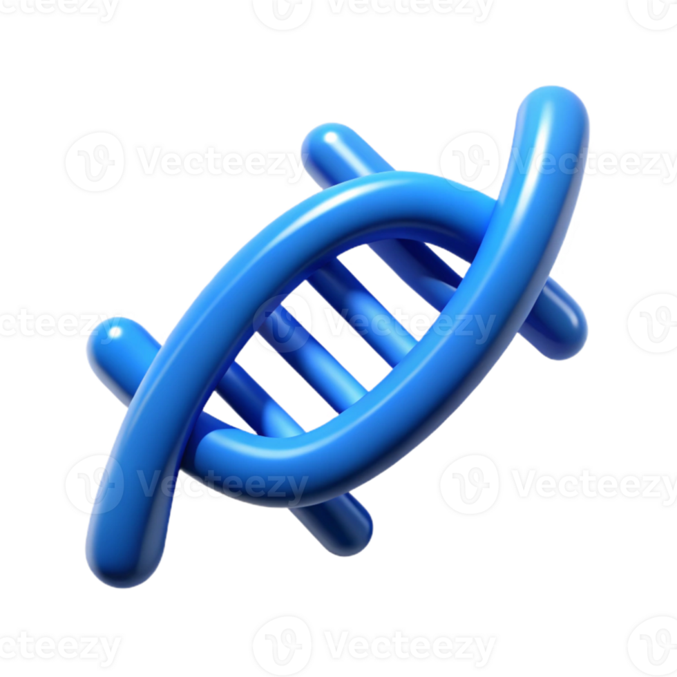 vibrant rustic Human Genome Project Icon Blue Isolated high quality png