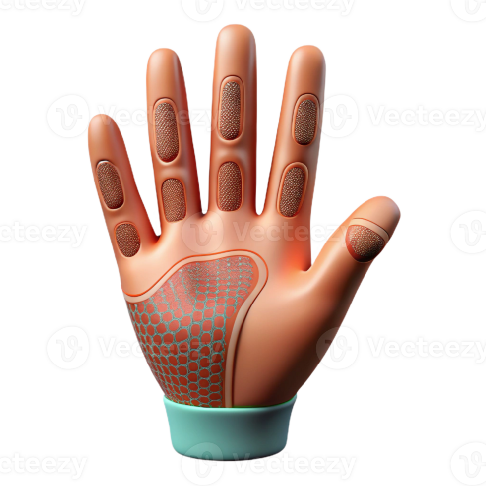 magnificent creative Human Hand Enhanced with Nanotech Cutout high resolution png