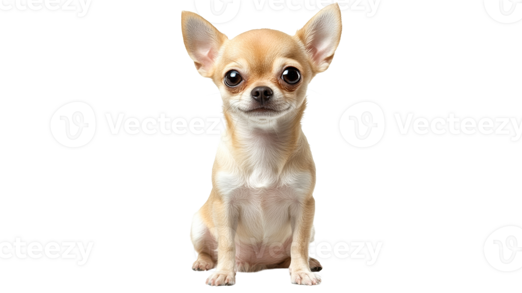 Charming chihuahua with a playful look png