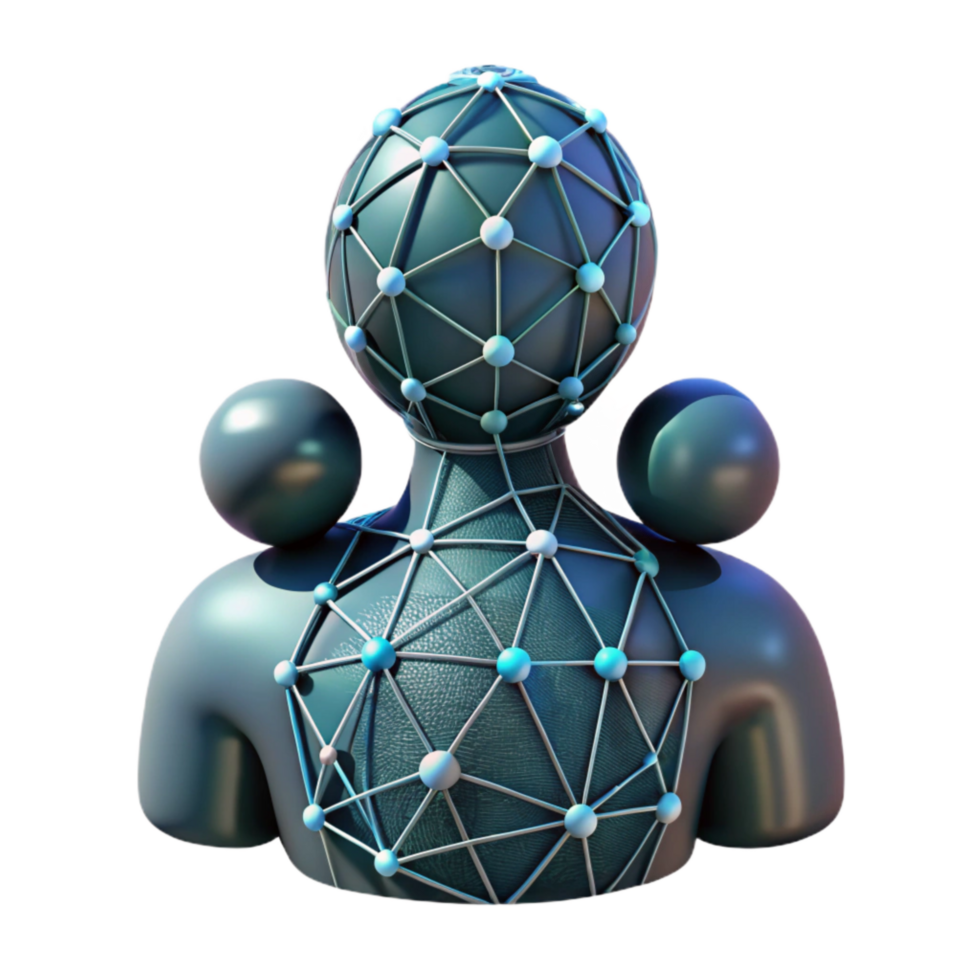 extraordinary rustic Human Silhouette Merging with Technology Cutout png