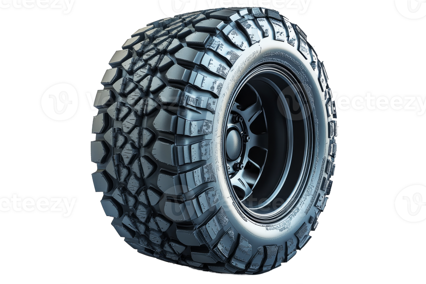 Rugged off road tire design and performance png