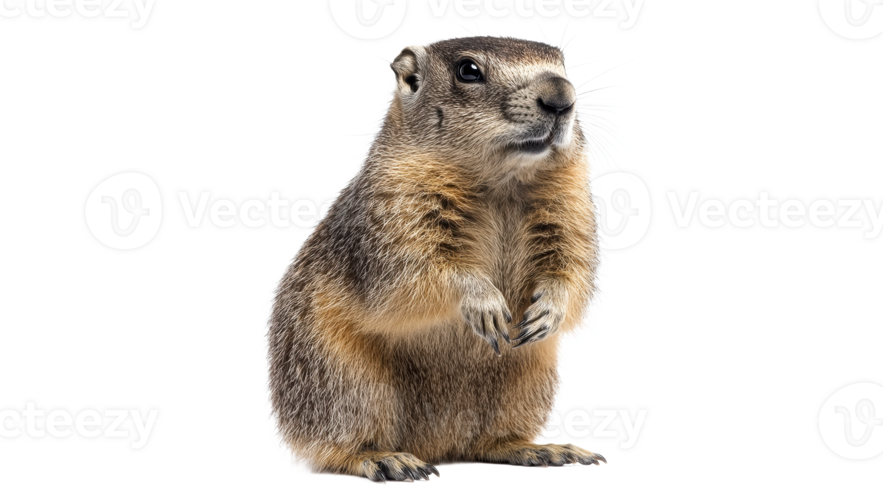 Cute small mammal standing and looking curiously png