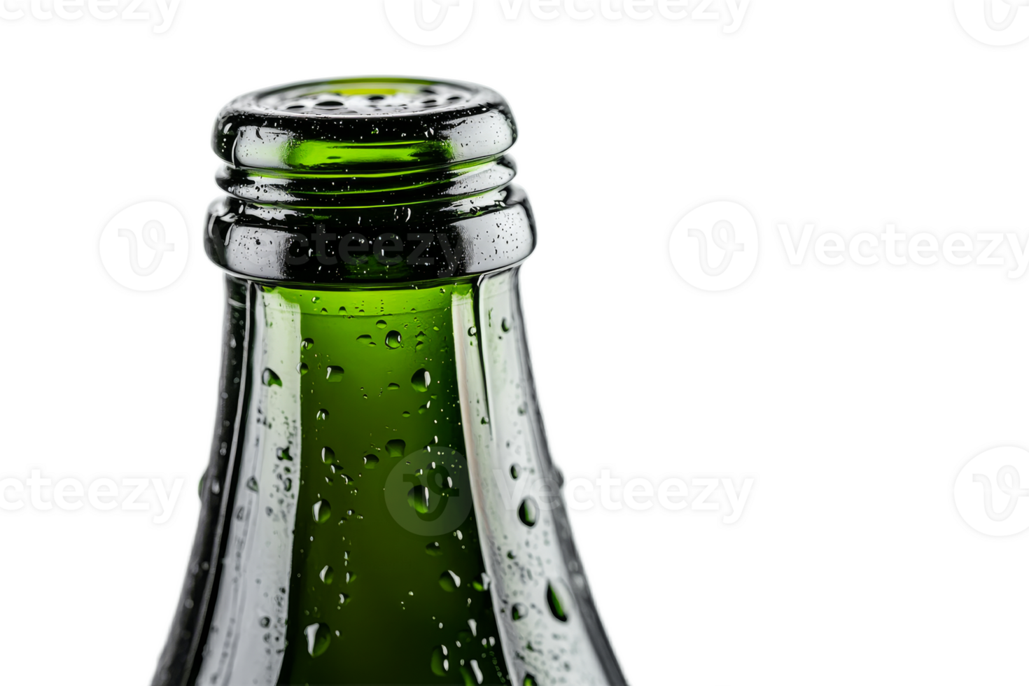 Bottle cap with water droplets enhances freshness png