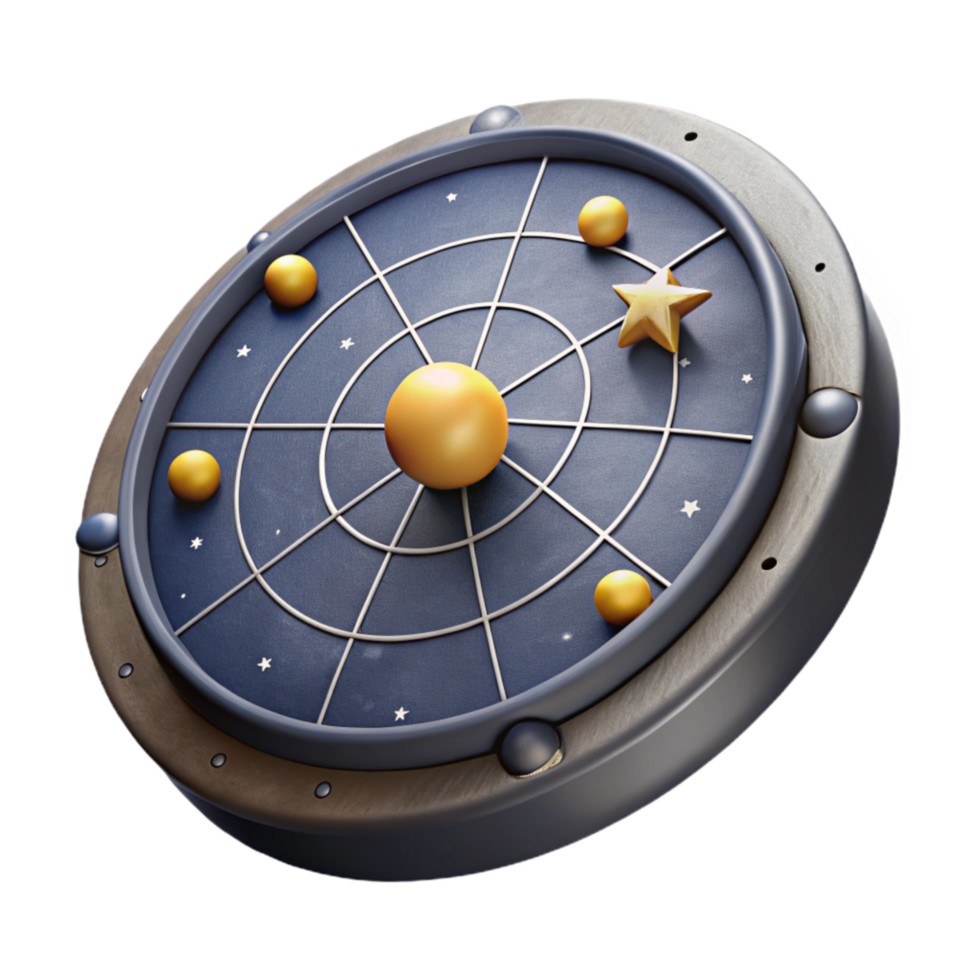 impressive abstract Hyperspace Navigation System Star Chart Isolated genuine png