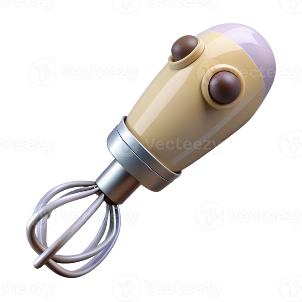 elegant contemporary Immersion Blender Close Up Isolated professional png