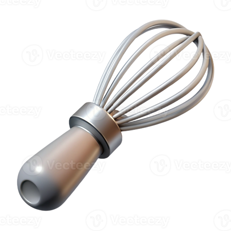 extraordinary minimalist Immersion Blender with Whisk Attachment Transparent Background png