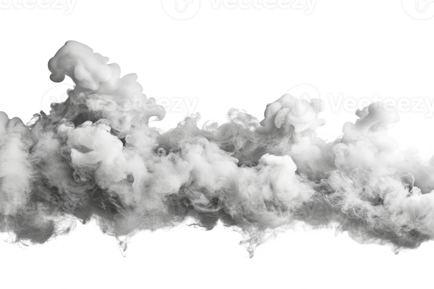 White smoke on a white background png