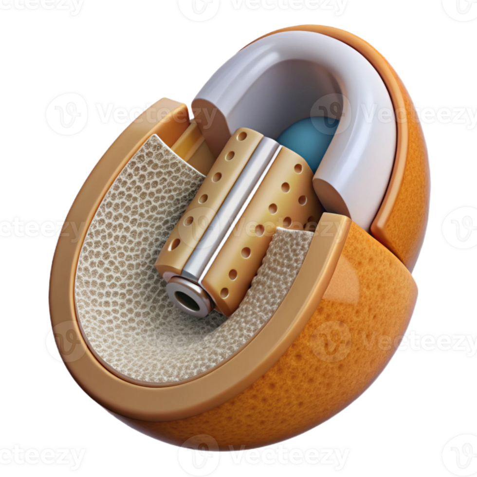 extraordinary contemporary Implant Device Cross Section Diagram Cutout detailed png